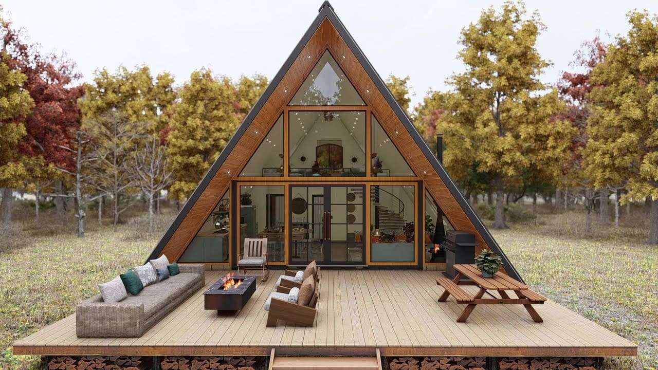 Sweet Tiny Home Design Idea 4.5m x 6m - Dream Tiny Living